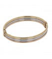 Three tones gold bracelet