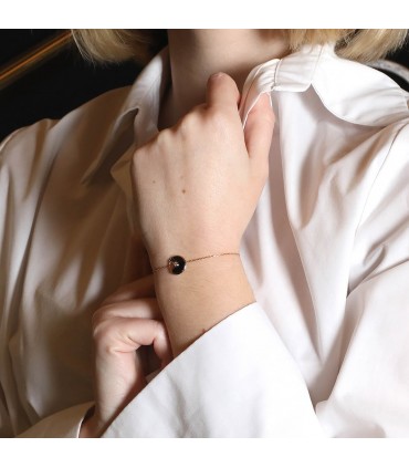 Cartier Amulette XS onyx, diamond and gold bracelet