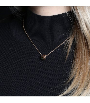 Bulgari Bulgari Bulgari sapphires, tsavorites and gold necklace