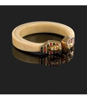 Bracelet Sasportas or et ivoire