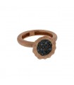 Luis Navarro aquamarine, diamonds and gold ring
