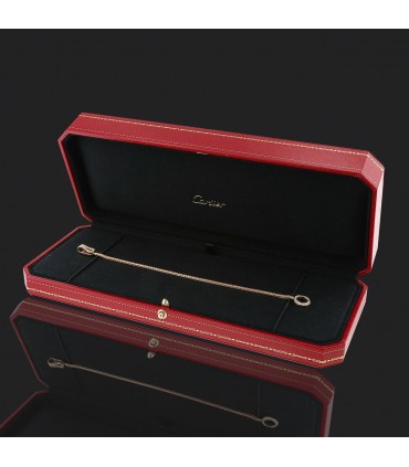 Cartier Agrafe diamonds and gold bracelet