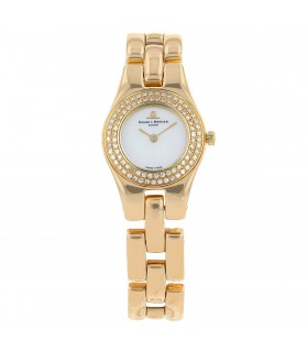 Gold and diamonds watch