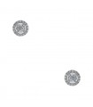 Boucles d’oreilles or, diamants