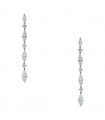 Diamonds and gold earrings