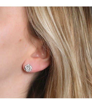 Boucles d’oreilles Piaget Rose