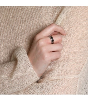 Bague Boucheron Quatre Black Edition Small