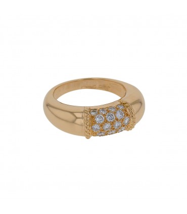 Van Cleef & Arpels Philippine gold and diamonds ring