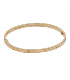 Cartier Love gold bracelet Size 18