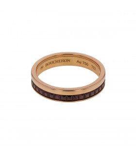 Boucheron Quatre PVD and gold ring