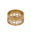 Boucheron Quatre Radiant Edition Ajourée gold ring