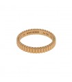 Boucheron Quatre Grosgrain gold ring