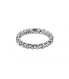Mauboussin Indispensable et Universelle diamonds and gold ring