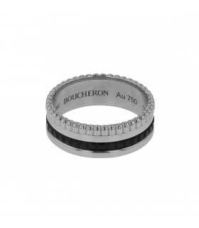 Bague Boucheron Quatre Black Edition Small