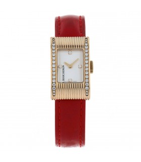 Boucheron Reflet diamonds and gold watch