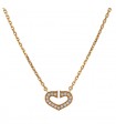 Cartier Coeurs et Symboles diamonds and gold necklace