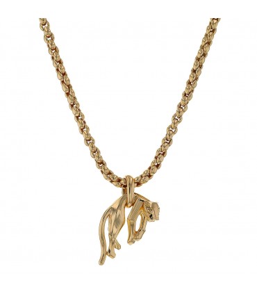 Cartier Panthère gold necklace
