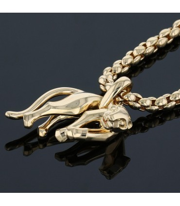 Cartier Panthère gold necklace