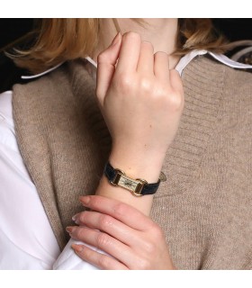 Jaeger Duoplan gold watch