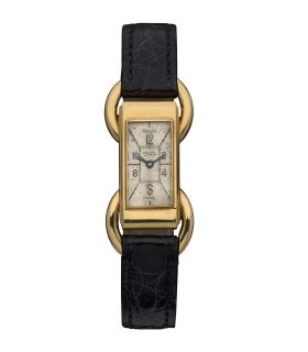 Jaeger Duoplan gold watch