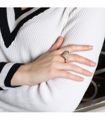 Chopard diamonds and gold ring