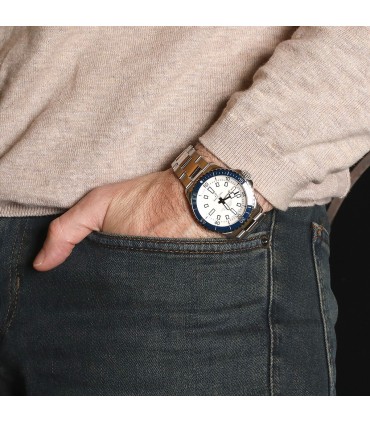 Breitling Superocean stainless steel watch