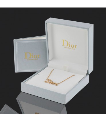 Dior Dioramour gold and diamond necklace