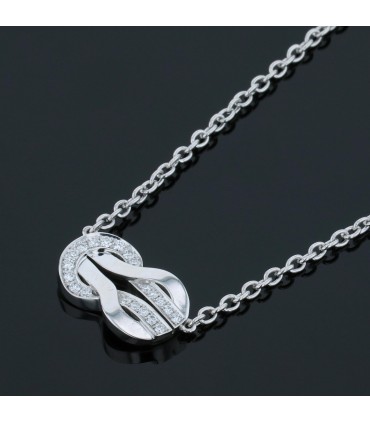 Fred Chance Infinie diamonds and gold necklace