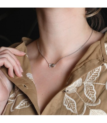 Fred Chance Infinie diamonds and gold necklace
