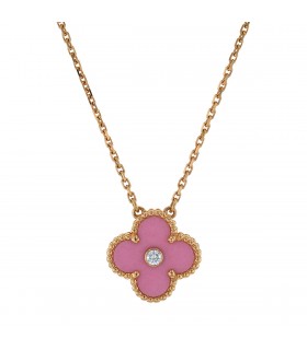 Collier Van Cleef & Arpels Vintage Alhambra Edition Limitée 2015