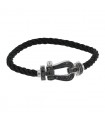 Fred Force 10 black diamonds and gold bracelet