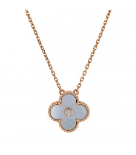 Collier Van Cleef & Arpels Vintage Alhambra Edition Limitée 2012