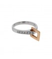 Lilistone diamonds and gold ring