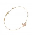 Van Cleef & Arpels Sweet Alhambra Papillon mother-of-pearl and gold bracelet
