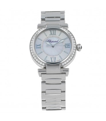 Chopard Imperiale stainless steel, diamonds and mother-of-pearl watch