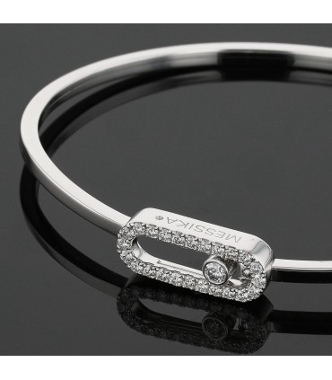 Messika Move Uno diamonds and gold bracelet