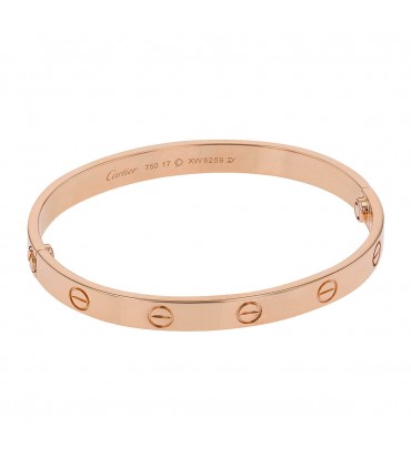 Bracelet Cartier Love Taille 17