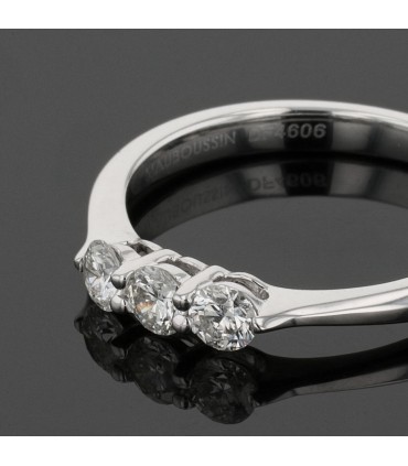 Mauboussin Pour te dire trois fois Je t’aime diamonds and gold ring