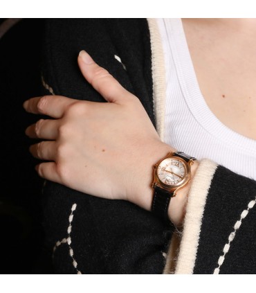 Chopard Happy Sport gold and diamonds watch