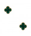 Boucles d’oreilles Van Cleef & Arpels Vintage Alhambra