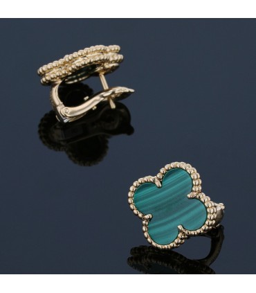 Boucles d’oreilles Van Cleef & Arpels Vintage Alhambra