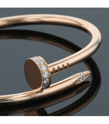 Cartier Juste un Clou diamonds and gold bracelet