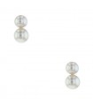 Boucles d’oreilles or, perles de culture
