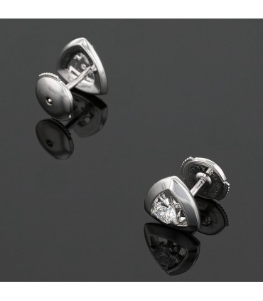 Mauboussin Dream and Love diamond and gold earrings