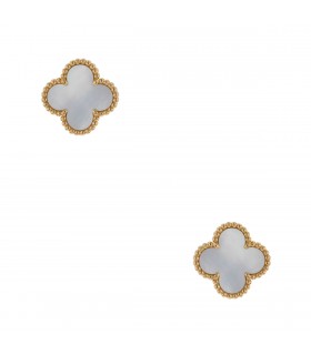 Boucles d’oreilles Van Cleef & Arpels Vintage Alhambra