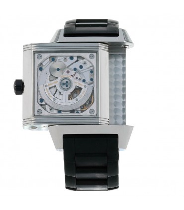 Jaeger Lecoultre Reverso Squadra stainless steel watch