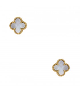 Boucles d’oreilles Van Cleef & Arpels Sweet Alhambra