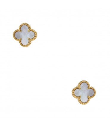 Boucles d’oreilles Van Cleef & Arpels Sweet Alhambra