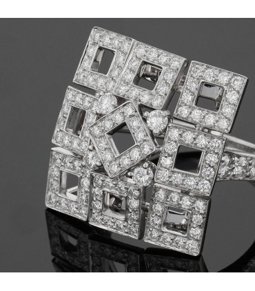 Boucheron diamonds and gold ring