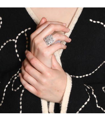 Boucheron diamonds and gold ring